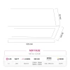 Nevo 100 Cm Sıva Altı Linear Armatür Siyah ND110