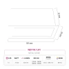 Nevo 150 Cm Sıva Altı Linear Armatür Beyaz ND110-1