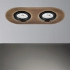 Nevo Sıva Altı İkili Led Spot Eskitme Siyah ND310-2