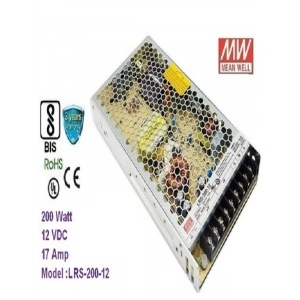 12 Volt 17 Amper Güç Kaynağı MEAN WELL