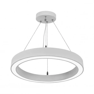 Nevo 100 cm Ledli Yuvarlak Simit Linear Sarkıt Beyaz NS115-3