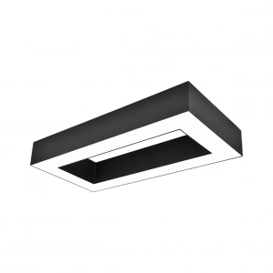 Nevo 30 x 60 cm Sıva Üstü Linear Armatür Siyah NSA113