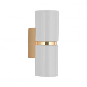 Nevo Çift Yönlü İç Mekan Aplik Beyaz Gold NA101