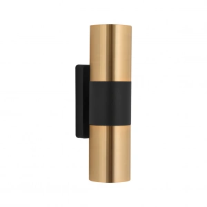 Nevo Çift Yönlü İç Mekan Aplik Gold Siyah NA144
