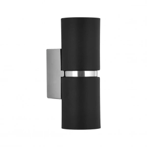 Nevo Çift Yönlü İç Mekan Aplik Siyah Krom NA101