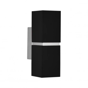 Nevo Çift Yönlü İç Mekan Aplik Siyah Krom NA102