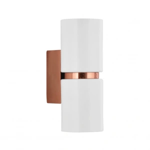 Nevo Çift Yönlü İç Mekan Beyaz Bakır Aplik NA101