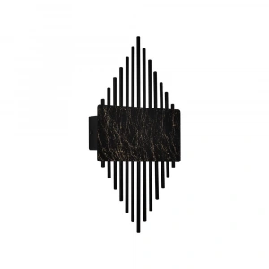 Nevo Çift Yönlü Ledli İç Mekan Aplik Siyah Gold Granit NA148