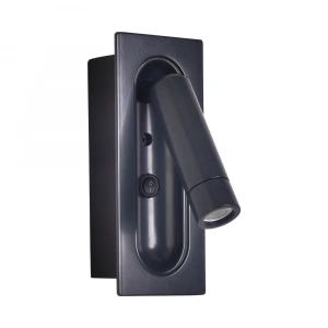 Nevo Sıva Altı Yatak Başı Aplik Antrasit NA229