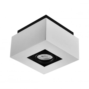 Nevo Sıva Üstü Led Spot Beyaz Siyah NS256-1