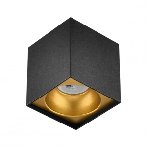 Nevo Sıva Üstü Led Spot Siyah Gold NS245