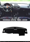 Honda Civic 1995-2000 3d Torpido Koruma Kılıfı - Ön Göğüs Kaplama - Siyah Şerit
