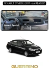 RENAULT SYMBOL 2011+ AIRBAGSIZTORPİDO KORUMA HALISI SİYAH KENAR