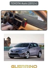 TOYOTA Auris (2012-2013)TORPİDO KORUMA HALISI GRİ KENAR