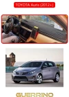 TOYOTA Auris (2012-2013)TORPİDO KORUMA HALISI KIRMIZI KENAR