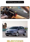 TOYOTA Auris (2012-2013)TORPİDO KORUMA HALISI SİYAH KENAR