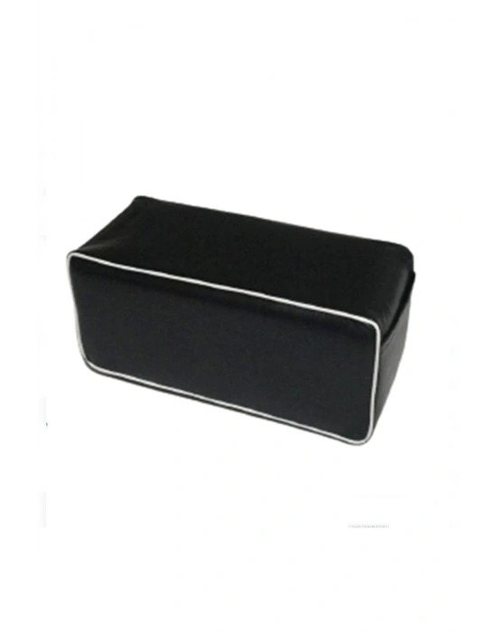 Araba Oto Kolçak Her Araca Uygun Taraftar Sünger Kolçak Kol Dayama Siyah Deri Beyaz Kenar