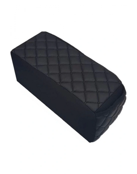 Araba Oto Kolçak Sünger Kolçak Kol Dayama Baklava Desen Siyah Deri Siyah Desen