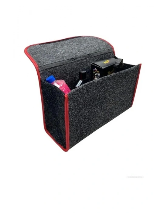 Bagaj Çantası Bagaj Düzenleyici Orta Boy KIRMIZI Kenar