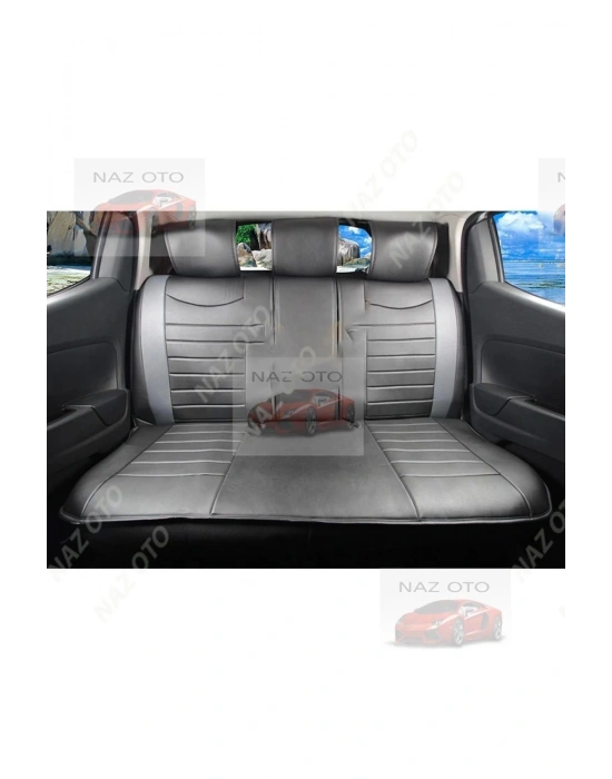 SPESIYAL Siyah Deri ORTAPEDİK Araç Koltuk Kılıfı