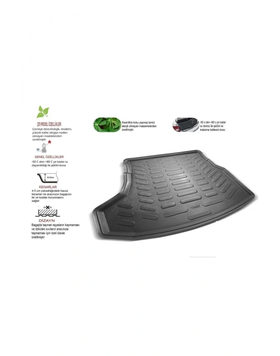 Chevrolet Captiva 2007 Sonrası 3D Bagaj Havuzu Kokusuz