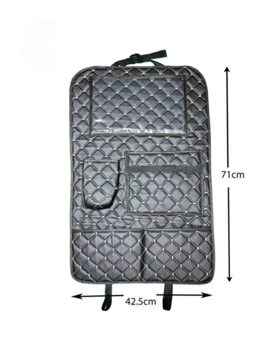 Araba Koltuk Organizeri Telefon Tablet Bölmeli Araç Içi Düzenleyici