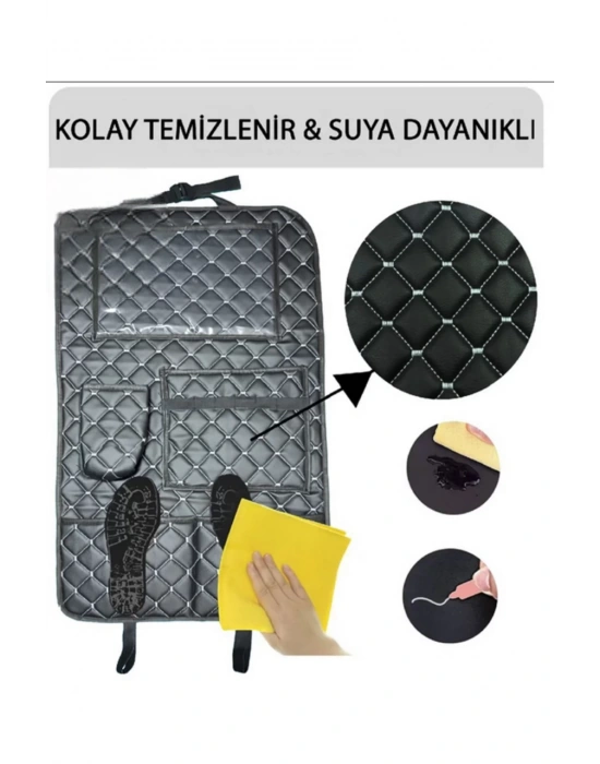 Araba Koltuk Organizeri Telefon Tablet Bölmeli Araç Içi Düzenleyici