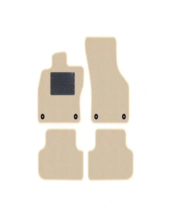 Cıtroen c-elysee Bej Halı Bej Kenar Petek Topuk