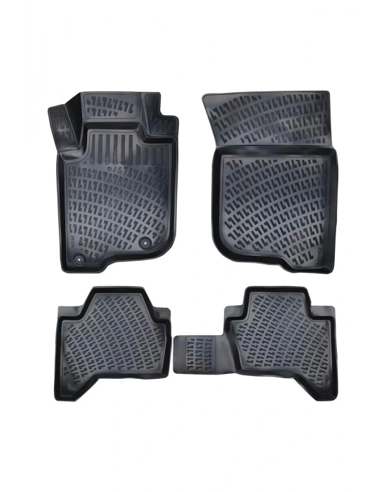 Fiat Linea 2007 Sonrası 3D Siyah Kokusuz Havuzulu Paspas Takımı