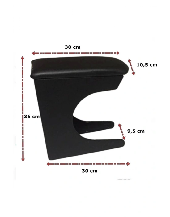 Her Araca Uygun Ayaklı Delmeden Pratik Tamamı MDF Üretimi İki Ayak Ölçüsü Arası 4.5 cm Model