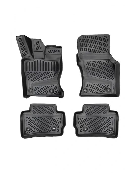 İnfiniti Qx30 2017-2019 Siyah Kokusuz Havuzulu Paspas Takımı