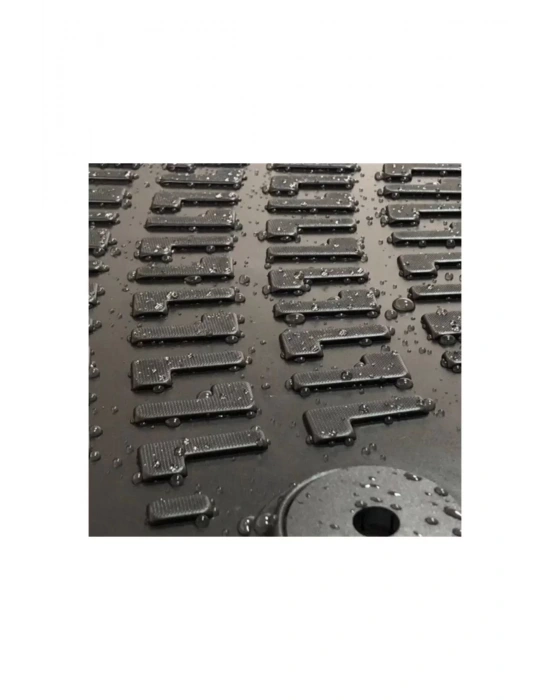 Jeep Compass 2017 Sonrası 3D Siyah Kokusuz Havuzulu Paspas Takımı