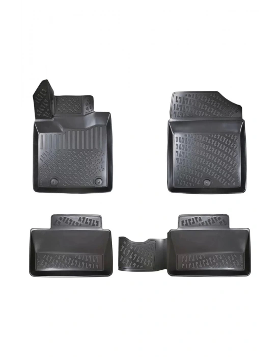 Kia Optima (NON HYBRİD) 2015 Sonrası 3d Siyah Kokusuz Havuzulu Paspas Takımı