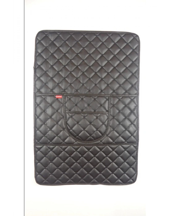 Lüks Deri Cepli Araç Koltuk Arkası Organizer Siyah