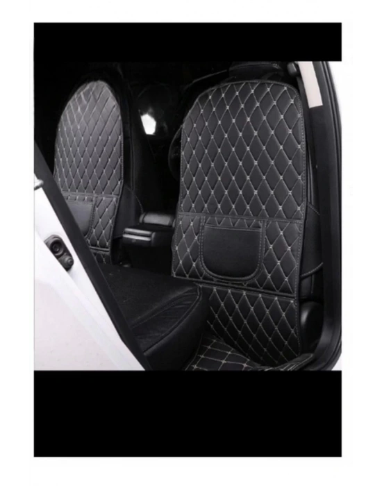 Lüks Deri Cepli Araç Koltuk Arkası Organizer Siyah