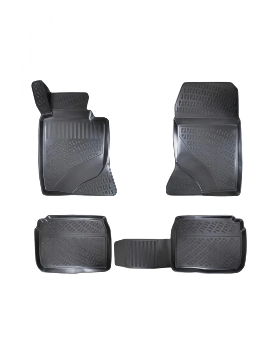 Mercedes E Serisi W123 1976-1986 3D Siyah Kokusuz Havuzulu Paspas Takımı