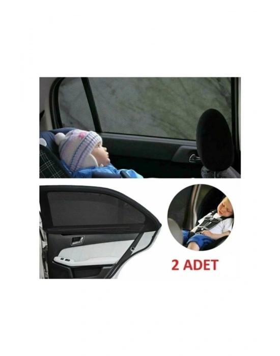 Mini Copper 2 Adet Araba Yan Cam Güneşlik Araç Yan Cam Perde Arka Koltuk Güneşliği