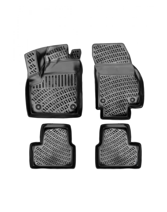 Opel Vectra C 2002-2008 3D Siyah Kokusuz Havuzulu Paspas Takımı