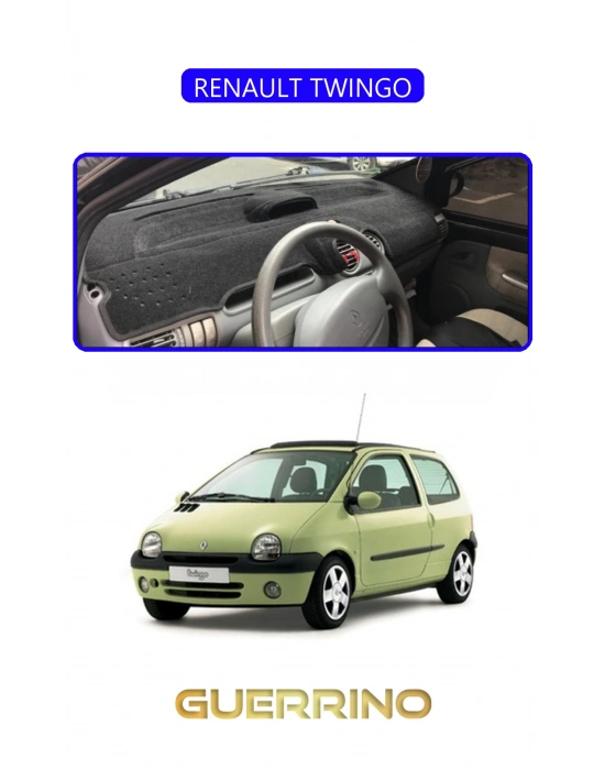 RENAULT TWINGOTORPİDO KORUMA HALISI MAVİ KENAR