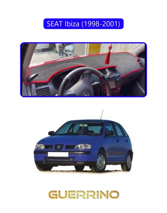 SEAT Ibiza (1998-2001)TORPİDO KORUMA HALISI MAVİ KENAR
