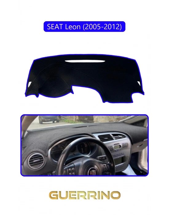 SEAT Leon (2005-2012)TORPİDO KORUMA HALISI MAVİ KENAR