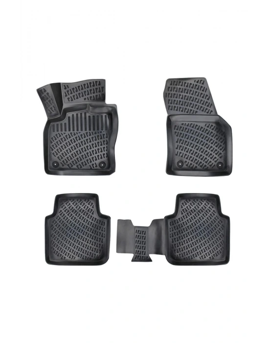 Seat Toledo 2012 Sonrası 3d Siyah Kokusuz Havuzulu Paspas Takımı