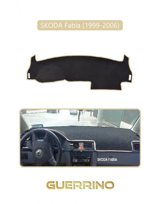 SKODA Fabia (1999-2006)TORPİDO KORUMA HALISI BEJ KENAR