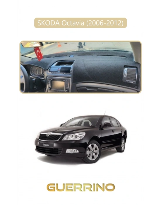 SKODA Octavia (2009-2012)TORPİDO KORUMA HALISI BEJ KENAR