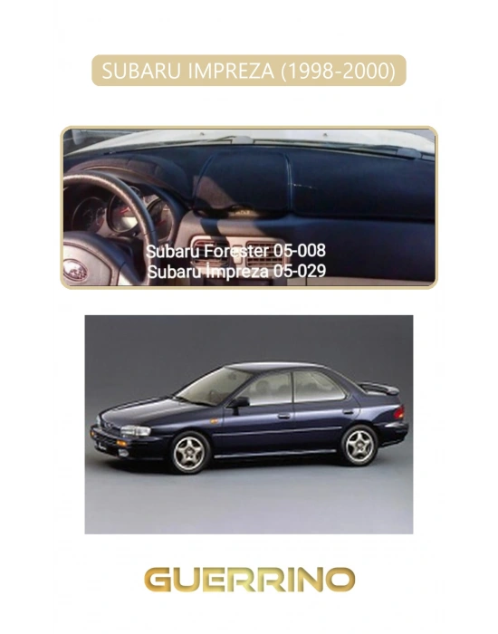 SUBARU IMPREZZA (1998-2000)TORPİDO KORUMA HALISI BEJ KENAR
