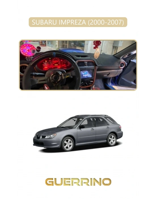 SUBARU IMPREZZA (2000-2007)TORPİDO KORUMA HALISI BEJ KENAR