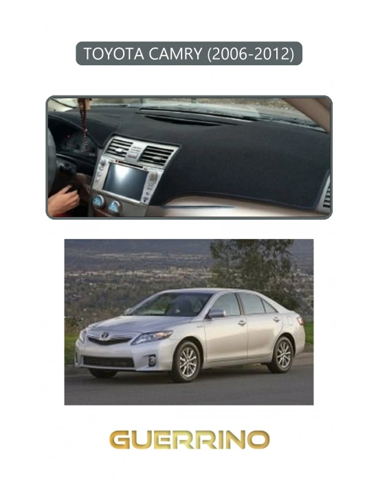 TOYOTA CAMRY (2006-2012)TORPİDO KORUMA HALISI GRİ KENAR