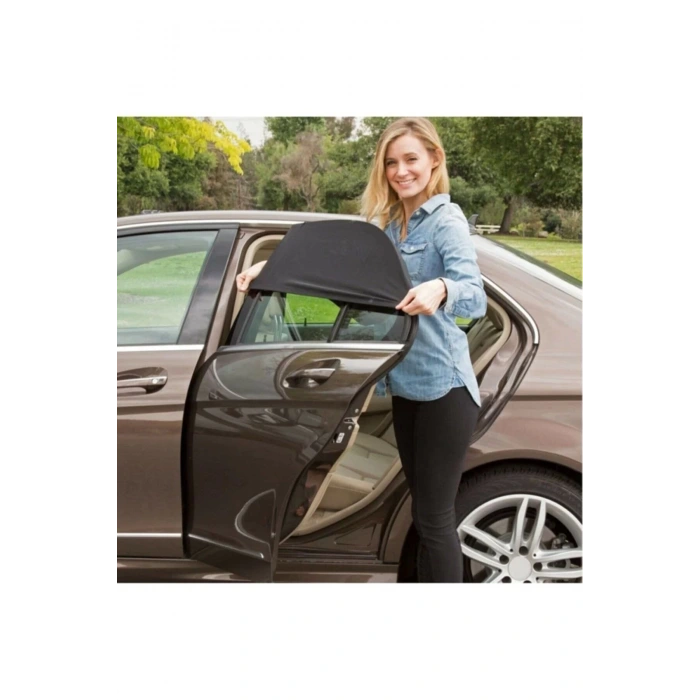 FORD C-Max 2003-2011 Uyumlu 2 Adet Oto Yan Cam Güneşliği, Arka Cam Güneşliği/Perde