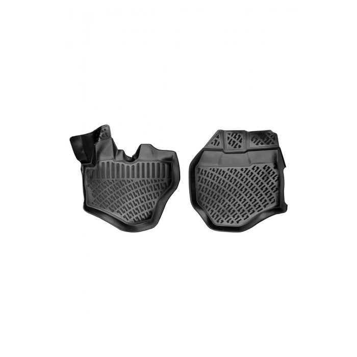 Connect PANELVAN (2 Parça) 2002-2013 3D Siyah Kokusuz Havuzulu Paspas Takımı