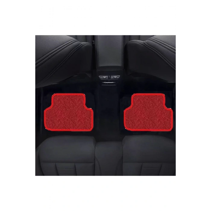 Fiat Doblo PanelVan 2010 - 2023  Kırmızı Halı Kırmızı Kenar Petek Topuk